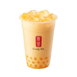 Mango Milk Tea with Mango Kanten Jelly — Milk Tea