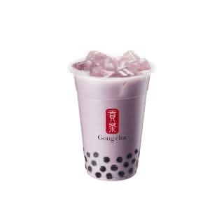 Taro Milk Tea with Pearls — Milk Tea